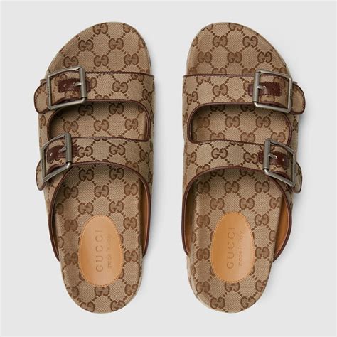 gucci supreme men sandals|men's Gucci slides size 10.